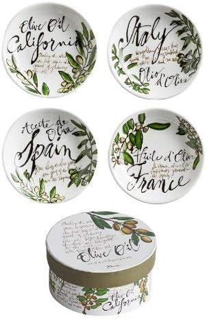 Olive Oil Dipping Dish Set/4