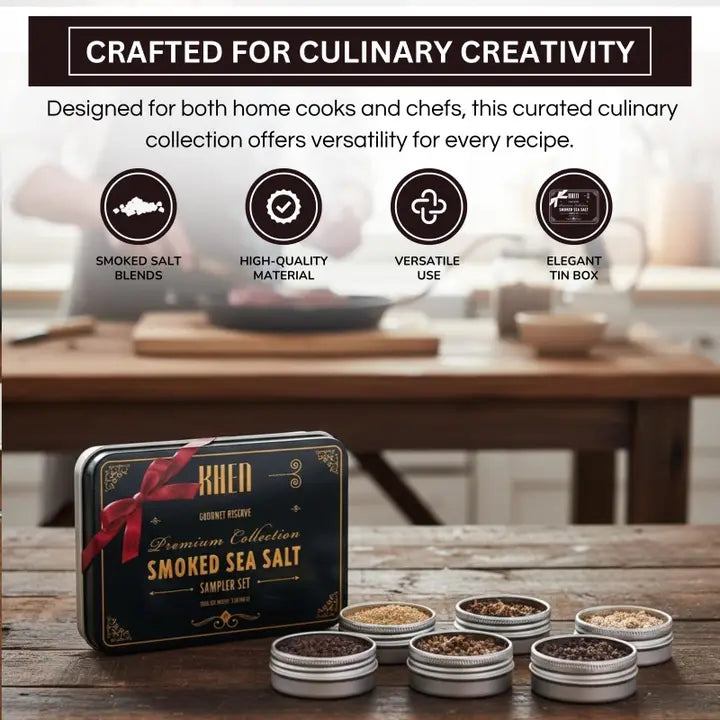 Smoked Sea Salt Gourmet Sampler KIt