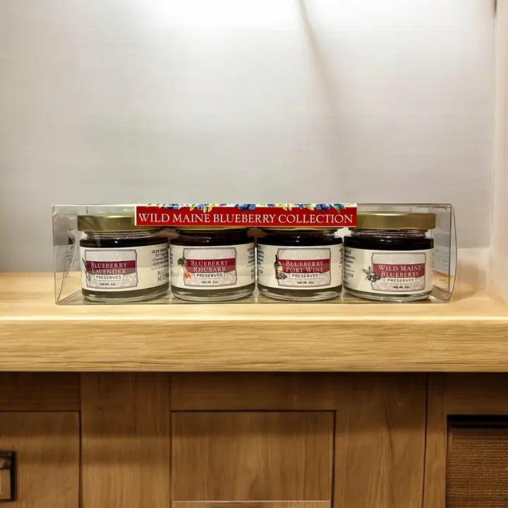 Wild Maine Blueberry Preserves Collection