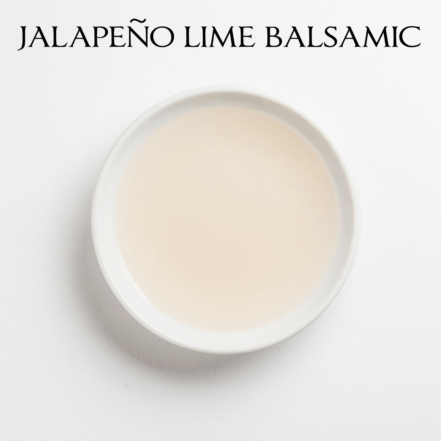 JALAPEÑO LIME Balsamic Vinegar (White)