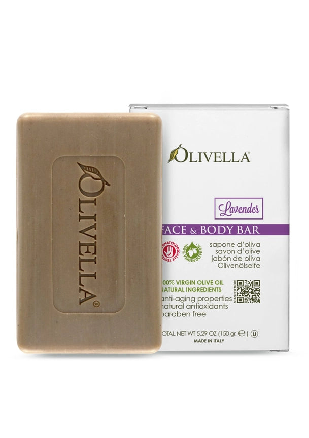 Olivella Lavender Face & Body Bar Soap