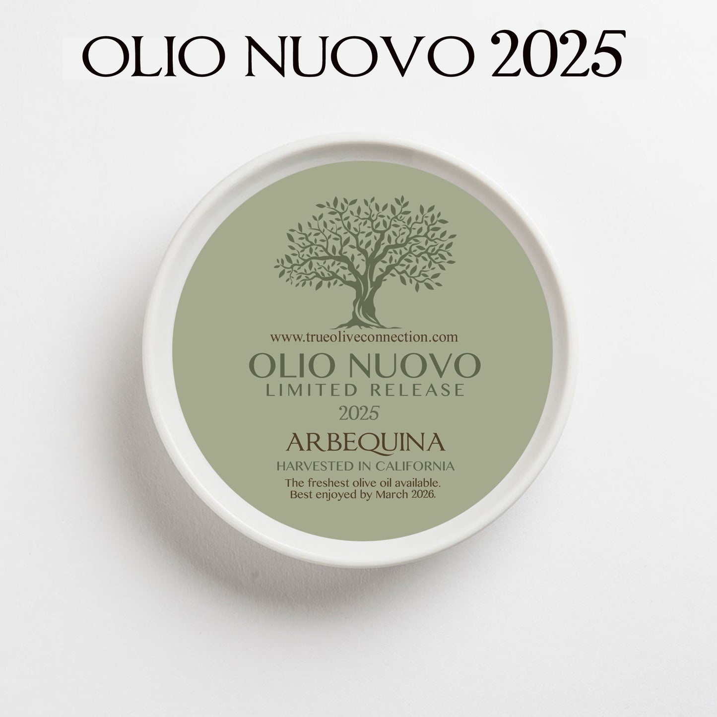 Olio Nuovo Limited Release 2025 - PREORDER FOR MID-NOVEMBER DELIVERY
