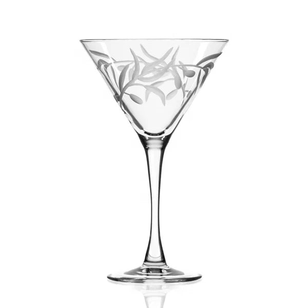 OLIVE MARTINI GLASS