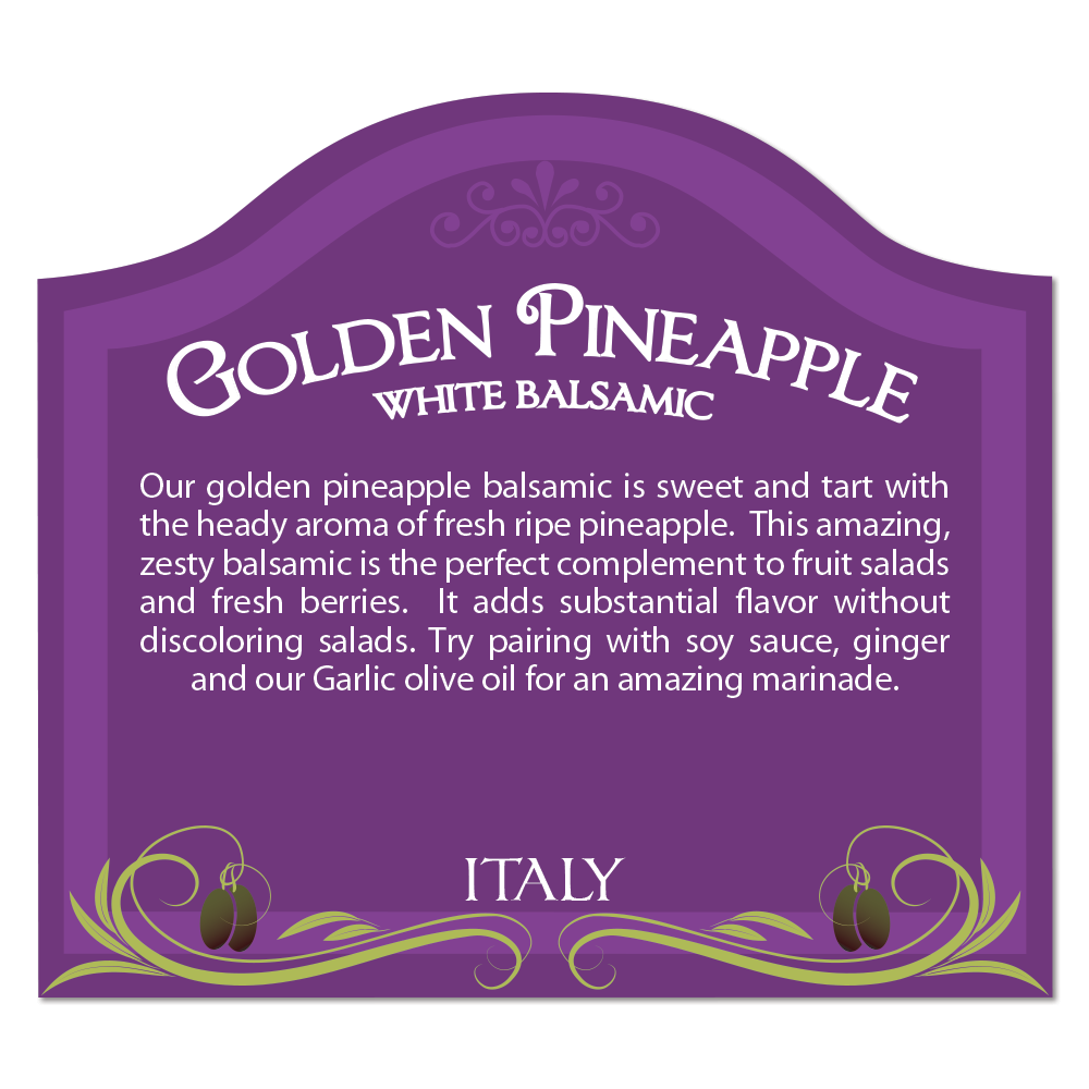 PINEAPPLE Balsamic Vinegar (White)