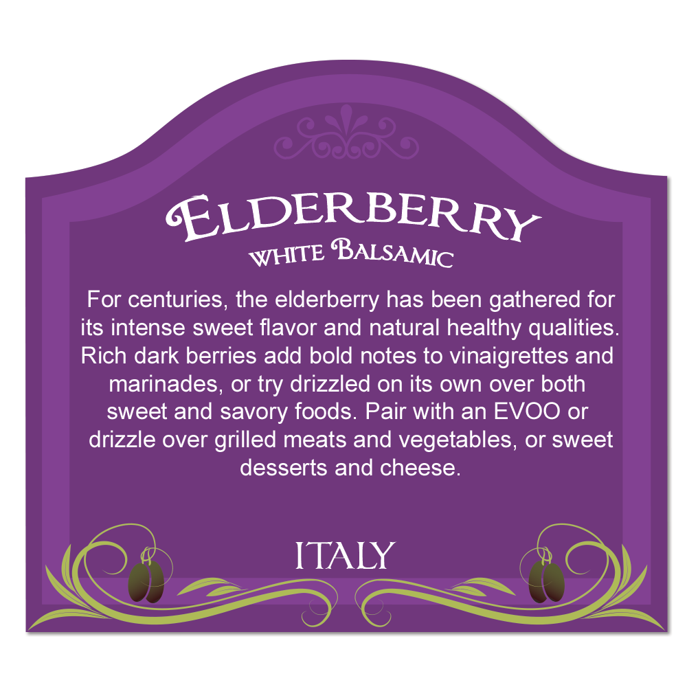 Elderberry Balsamic Vinegar