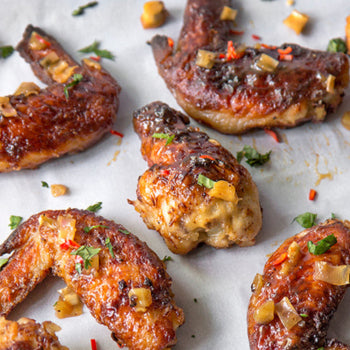 Sweet & Spicy Grilled Chicken Wings