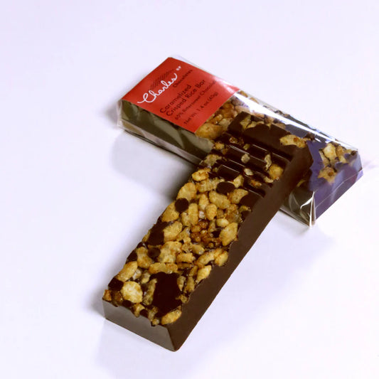 Carmelized Crisped Rice Bittersweet Mini Bar