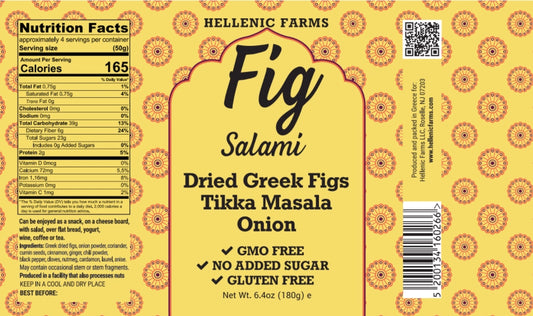 Vegan Fig Salami Tikka Masala Onion