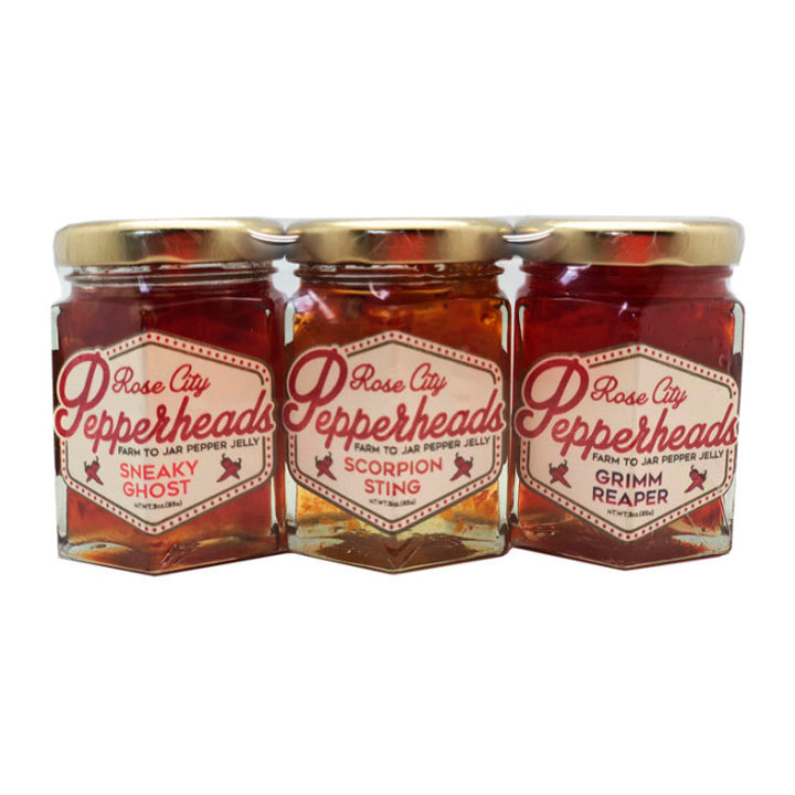 Mini Triple Threat Pepper Jelly Trio