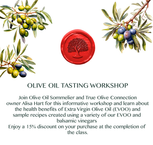 Olive Oil Tasting Workshop Ticket