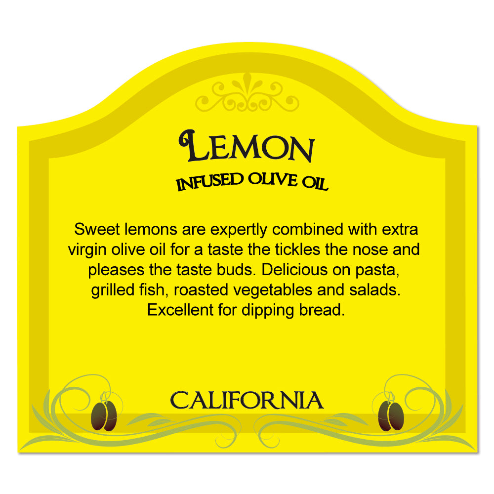LEMON Infused Olive Oil - California