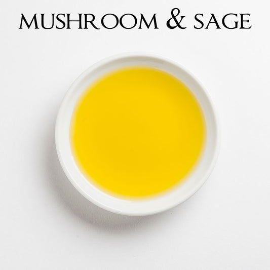 WILD MUSHROOM & SAGE Infused Olive Oil - Portugal