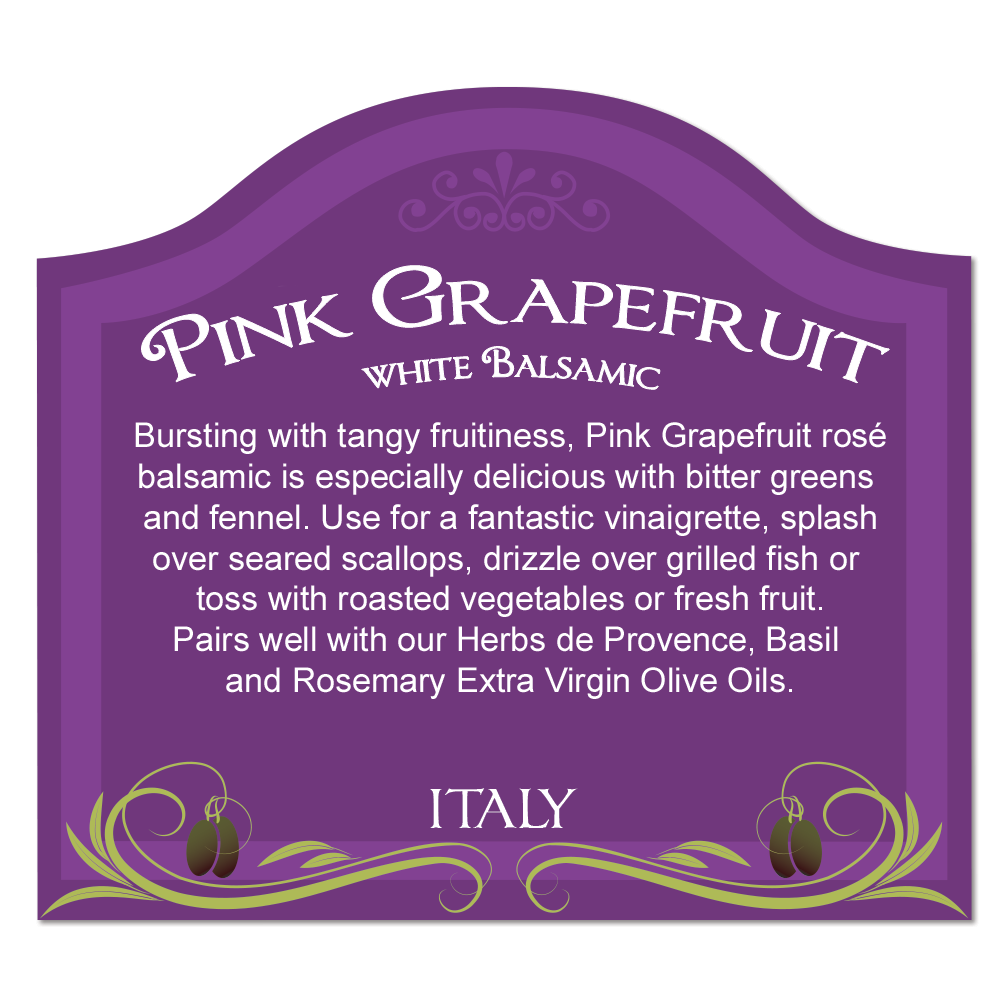 Pink Grapefruit Rosé Balsamic Vinegar (White)